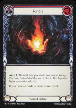 KINDLE - MAJESTIC MST234 PART THE MISTVEIL FLESH AND BLOOD FaB TCG Card # 234 - Image 1