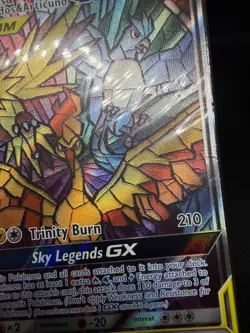 Pokemon TCG Moltres & Zapdos & Articuno GX Hidden Fates Card SEALED - Image 2