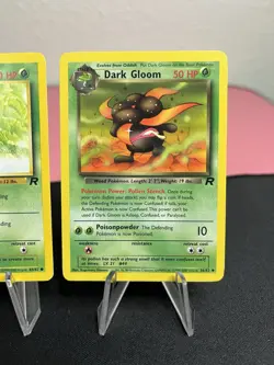 Oddish 63/82 & Dark Gloom 36/82 Pokemon Team Rocket Set - Vintage Trading Cards - Image 3