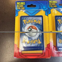 RARE Mystery Pokemon Pack of 20 Cards with 1 Foil Card Factory Sealed pack of 3 - Image 2