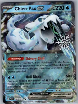 Chien-Pao ex - (Holiday Calendar) 061/193 - Pokemon Card - NM - Image 1