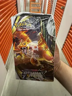 Pokemon TCG Sword & Shield Brilliant Stars Sealed Booster Box 360 Cards 2022 - Image 1