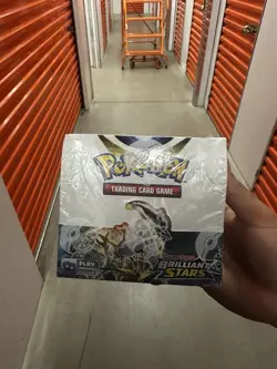 Pokemon TCG Sword & Shield Brilliant Stars Sealed Booster Box 360 Cards 2022 - Image 2