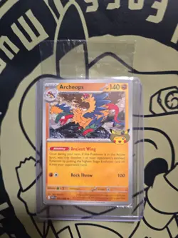 Sealed Stamped Archeops Pokemon Fossil Museum Promo Card 051/086 - Image 1