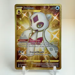 Froslass 226/203 Gold Secret Rare Evolving Skies Full Art Pokemon Card NEW NM/M - Image 1