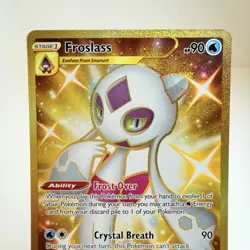 Froslass 226/203 Gold Secret Rare Evolving Skies Full Art Pokemon Card NEW NM/M - Image 2