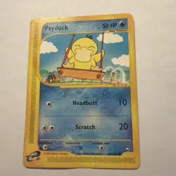 Pokemon Psyduck Aquapolis 104/147 Regular Common English Card 2002 - Image 1