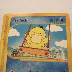 Pokemon Psyduck Aquapolis 104/147 Regular Common English Card 2002 - Image 2