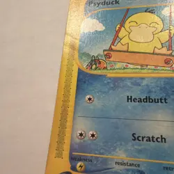 Pokemon Psyduck Aquapolis 104/147 Regular Common English Card 2002 - Image 3