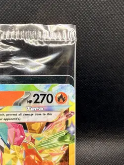 Pokemon TCG Prismatic Evolutions Flareon EX Promo Card 014/131 Stamped Sealed - Image 3