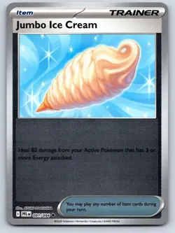 Jumbo Ice Cream 091/094 Phantasmal Flames Near Mint Reverse Holo Pokemon Card - Image 1