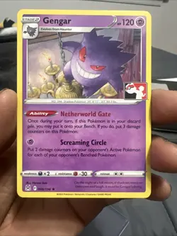 Pokemon TCG Gengar Non-Holo Card 066/196 Play! Prize Pack Stamped - Image 5