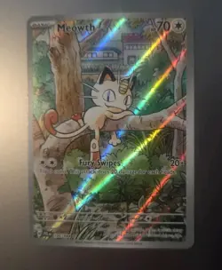 Meowth 106/094 Phantasmal Flames English Pokemon Card TCG MINT +🎁 - Image 2