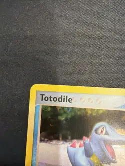 Pokemon 2004 EX-Hidden Legends Reverse Holo Card Totodile 79/101 NM Unplayed - Image 2