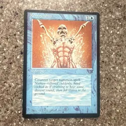 Magic card: Legends Remove Soul Blue Interrupt 1994 Brian Snoddy MTG - Image 1