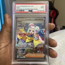 Pokemon Paldea Evolved - IONO - SPECIAL ILLUSTRATION RARE - 269/193 - PSA 9 - Image 1