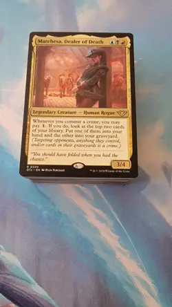 Marchesa, Dealer of Death MTG Custom Commander Deck Near Mint - Image 1