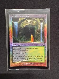 GOLGARI GUILDGATE (RETRO FRAME) Ravnica Remastered FOIL - MTG- NM/M - Image 1