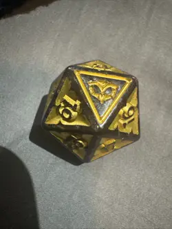 MTG Secrets of Strixhaven Oversized D20 spindown life counter dice - Image 1
