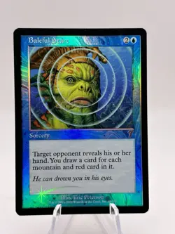Baleful Stare 62/350 Foil 7th Edition 7ED MTG LP - Image 1