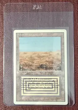 Scrubland - MtG Revised/3rd Ed. - Rare MP 1994 (c5) - Image 4