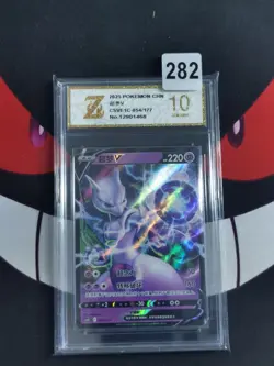 Simplified Chinese Pokemon Mewtwo 054/177 Card-Z gold 10 - Image 1