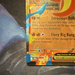 Pokemon TCG Mega Pyroar EX 013/106 Holo Double Rare English 2016 340 HP Fire - Image 5
