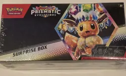 POKEMON Prismatic Evolutions Surprise Box (Includes 4 Booster Packs) Sealed - Image 1