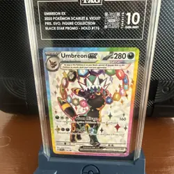 Pokemon Umbreon EX SVP 176 Premium Figure Collection Black Star Promo Tag 10 - Image 1