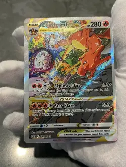 MP Pokemon TCG Charizard VSTAR SWSH262 Black Star Promo Crown Zenith - Image 3