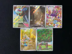 2026 Pokemon TCG S-Chinese Morpeko Chimecho Mimikyu Fall Art Holo Lot*5 YV34 - Image 1