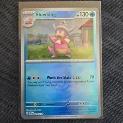 Slowking Masterball 019/131 Prismatic Evolutions Pokemon Card Holo NM - Image 1
