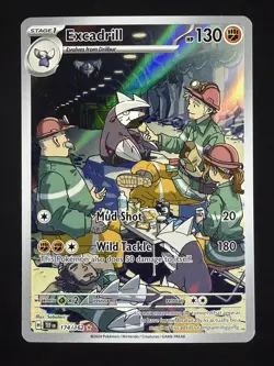 Pokemon Excadrill 174/162 SV05: Temporal Forces Holo - Image 1