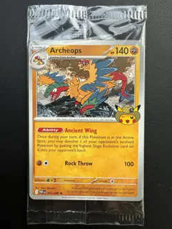 Archeops 051/086 Pokemon Fossil Museum Promo | Near Mint - Image 1