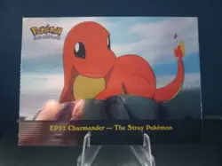 Pokemon 2000 Topps TV Charmander-the Stray Pokemon [Foil] #11 Blue Label - Image 1