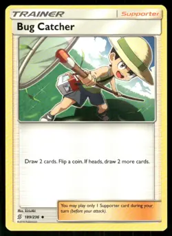 2019 Sun & Moon - Unified Minds Bug Catcher Uncommon #189 - Image 1