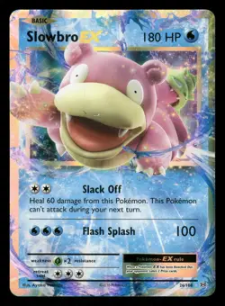 Slowbro EX 26/108 NM EX Rare Holo Evolutions 2016 Pokemon TCG - Image 1