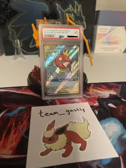Pokemon Magikarp & Wailord GX Full Art Ultra Rare Team Up 161/181 PSA 9 Holo - Image 2