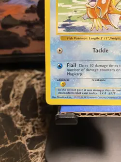 1999 Pokemon Magikarp # 35/102 - Base Set Shadowless - Condition: NM-LP wotc - Image 5