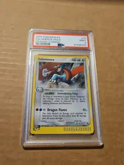 PSA 9 2003 POKEMON EX SALAMENCE HOLO DRAGON COSMOS - Image 1