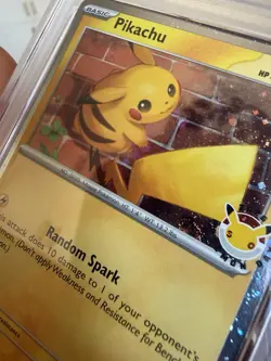 PSA 10 - Pikachu Pokemon Day 2026 051/162 Temporal Forces Cosmos Promo Swirl! 🌀 - Image 4