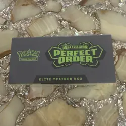 Pokemon Perfect Order ETB Elite Trainer Box Sealed New TCG - Image 3