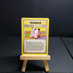 Clefairy Doll 70/102 Base Set 1999 Rare Trainer Pokemon TCG Vintage - Image 1