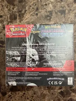 Pokemon TCG Mega Evolution Phantasmal Flames Booster Box Charizard **US SELLER* - Image 5