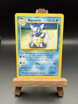 1999 Pokemon Base Set Wartortle 42/102 Unlimited WOTC Vintage NM - Image 1