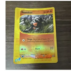 Pokemon TCG Houndour Aquapolis 086/147 Reverse Holo Common English 50 HP Flare - Image 1