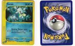 Horsea Reverse Holo Pokemon TCG Aquapolis 85 MP - Image 3