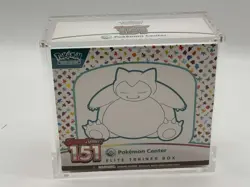 Pokemon Center 151 MEW EN PC Elite Trainer Box SEALED w Acrylic Case - Image 1