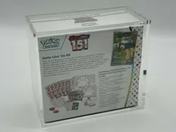 Pokemon Center 151 MEW EN PC Elite Trainer Box SEALED w Acrylic Case - Image 4
