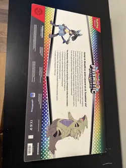 2 x Pokemon Prismatic Evolutions Lucario EX and Tyranitar EX Premium Collection - Image 2